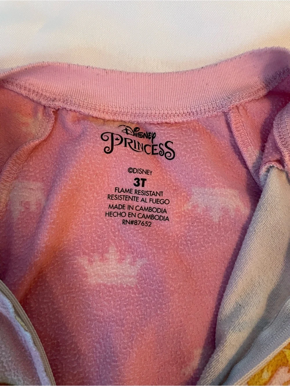 Garanimals, Gerber & Pink Disney Girls'‎ Zippered Footed One-Piece PJs, Size 3T